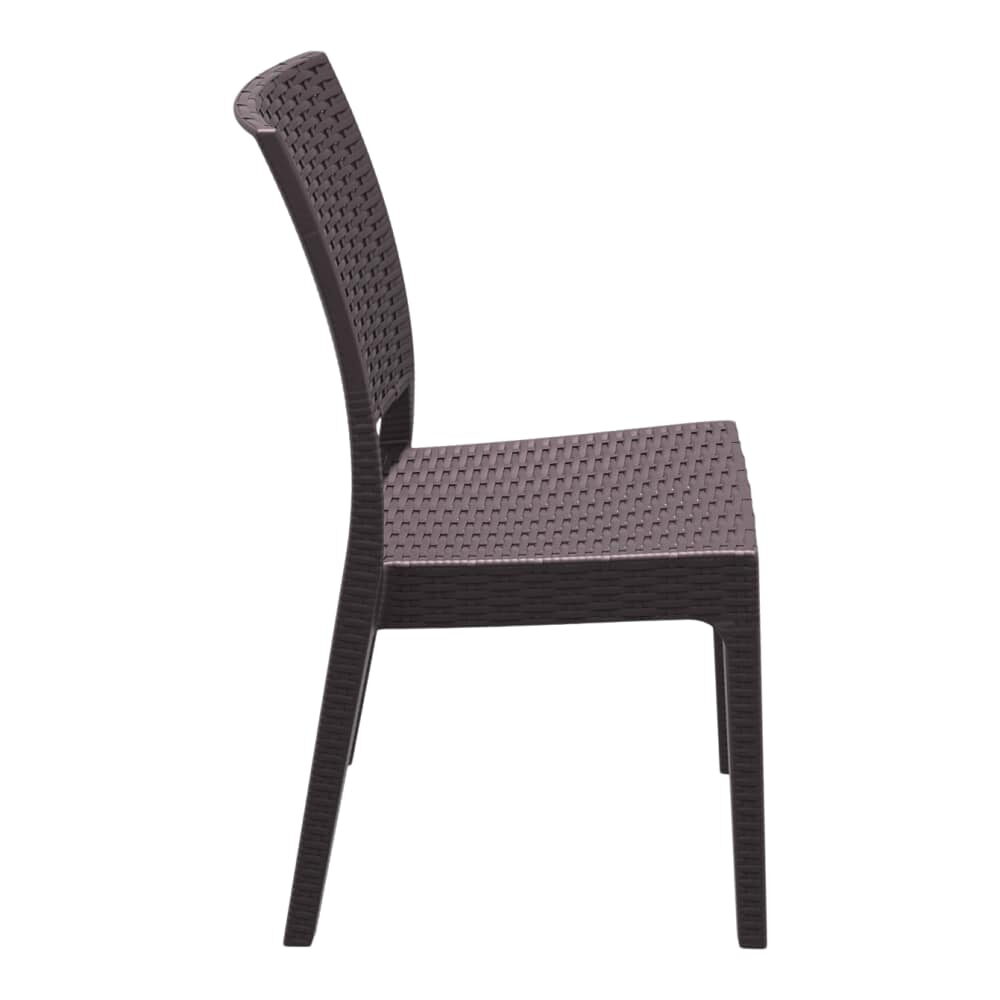 Beverly Wicker Look Resin Patio Chair