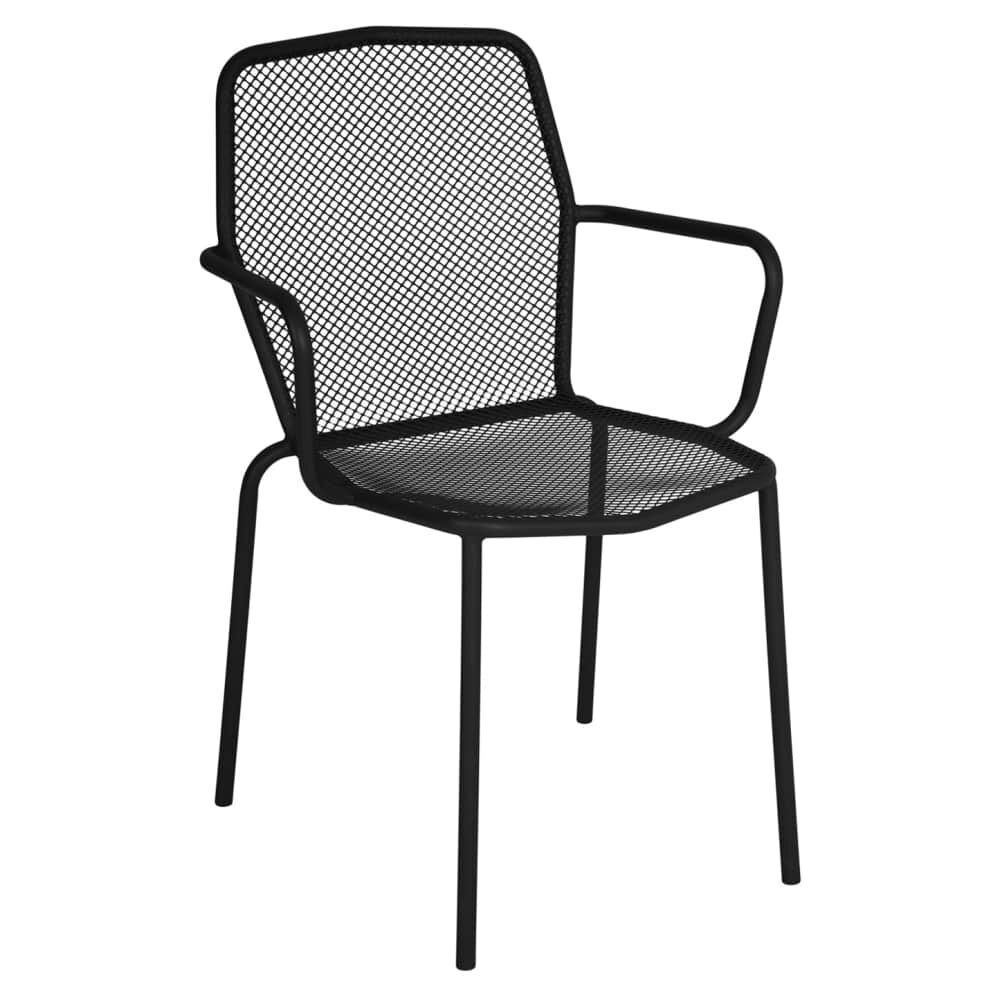 European-Style Micro-Mesh Patio Armchair