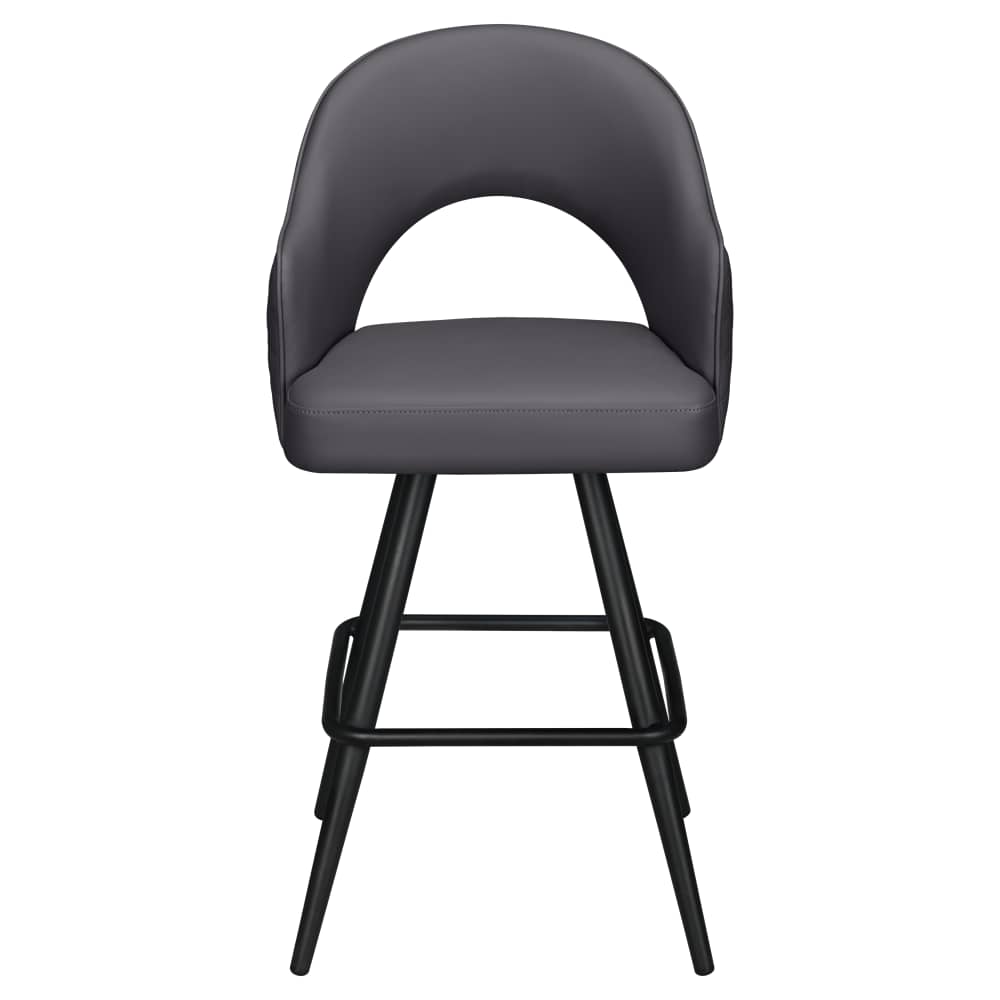 Invicta Bucket swivel with square frame | Bar stool
