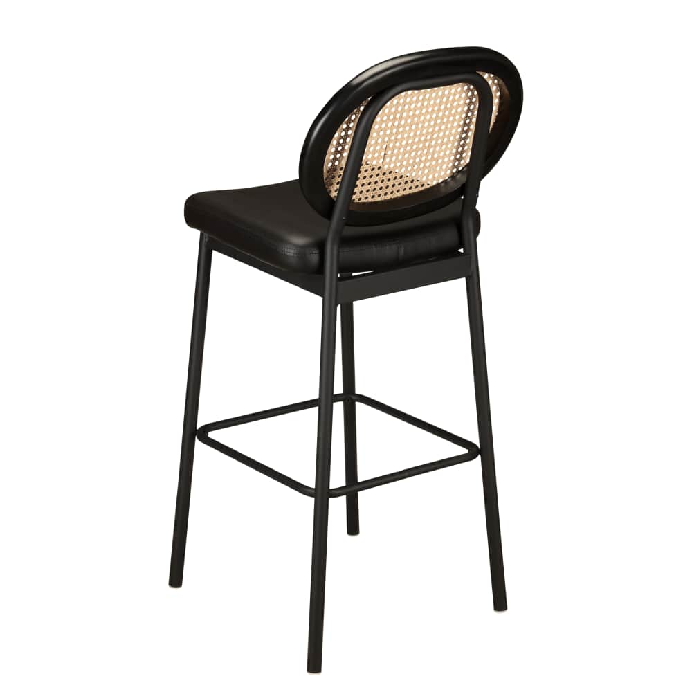 Venice Cane metal | Bar stool