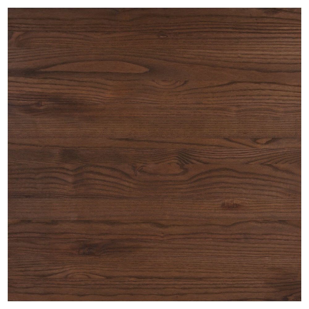 Industrial black with dark walnut wood top | Dining table
