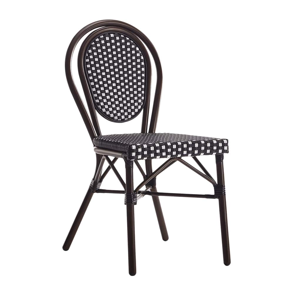 Woven patio furniture