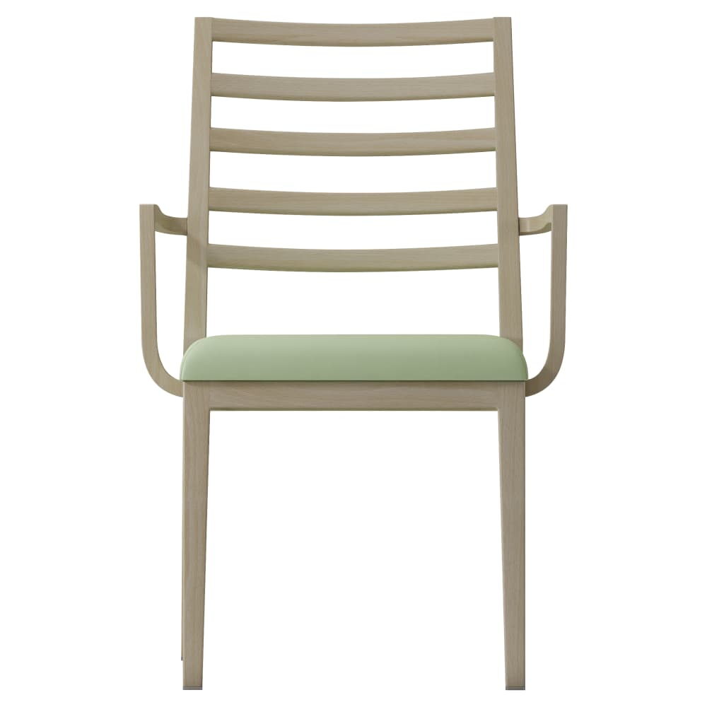 Ladder-Back Ernest Aluminum Armchair