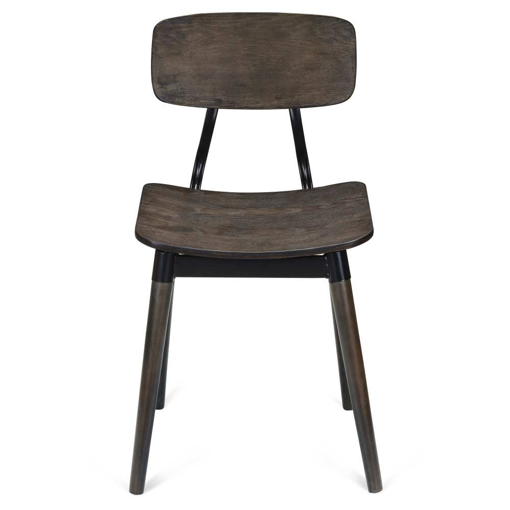 Slate black metal | Dining chair