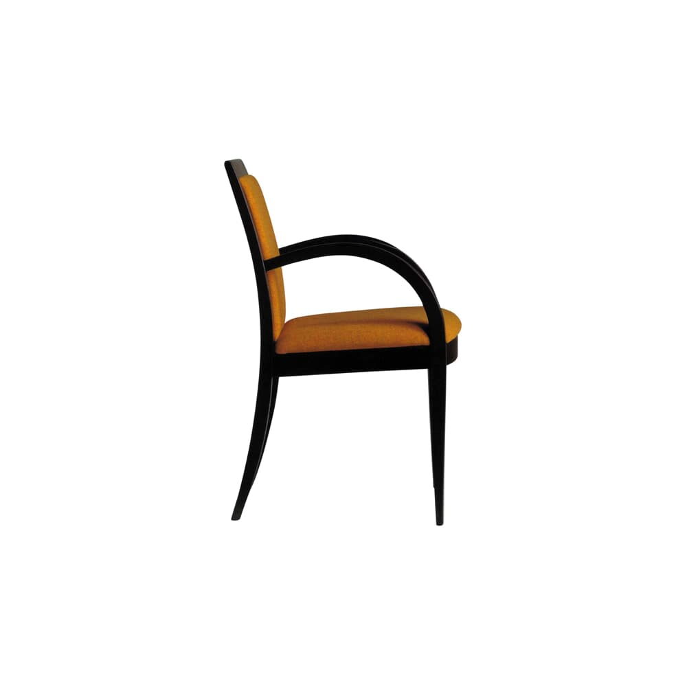 Modern-Style Wood Armchair