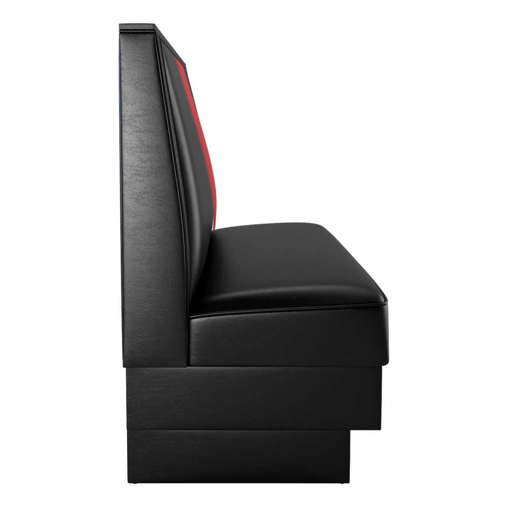 Channel back booth seating