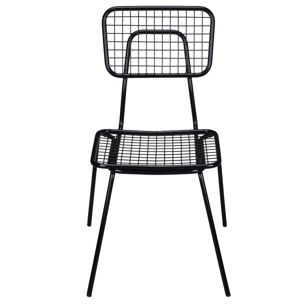 Black Ollie outdoor | Dining chair