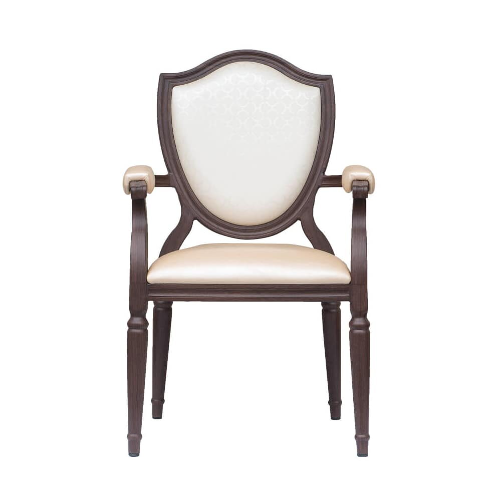 Amadeus Padded Aluminum Armchair