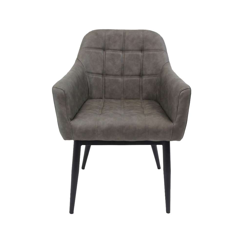 Dark gray vinyl | Armchair