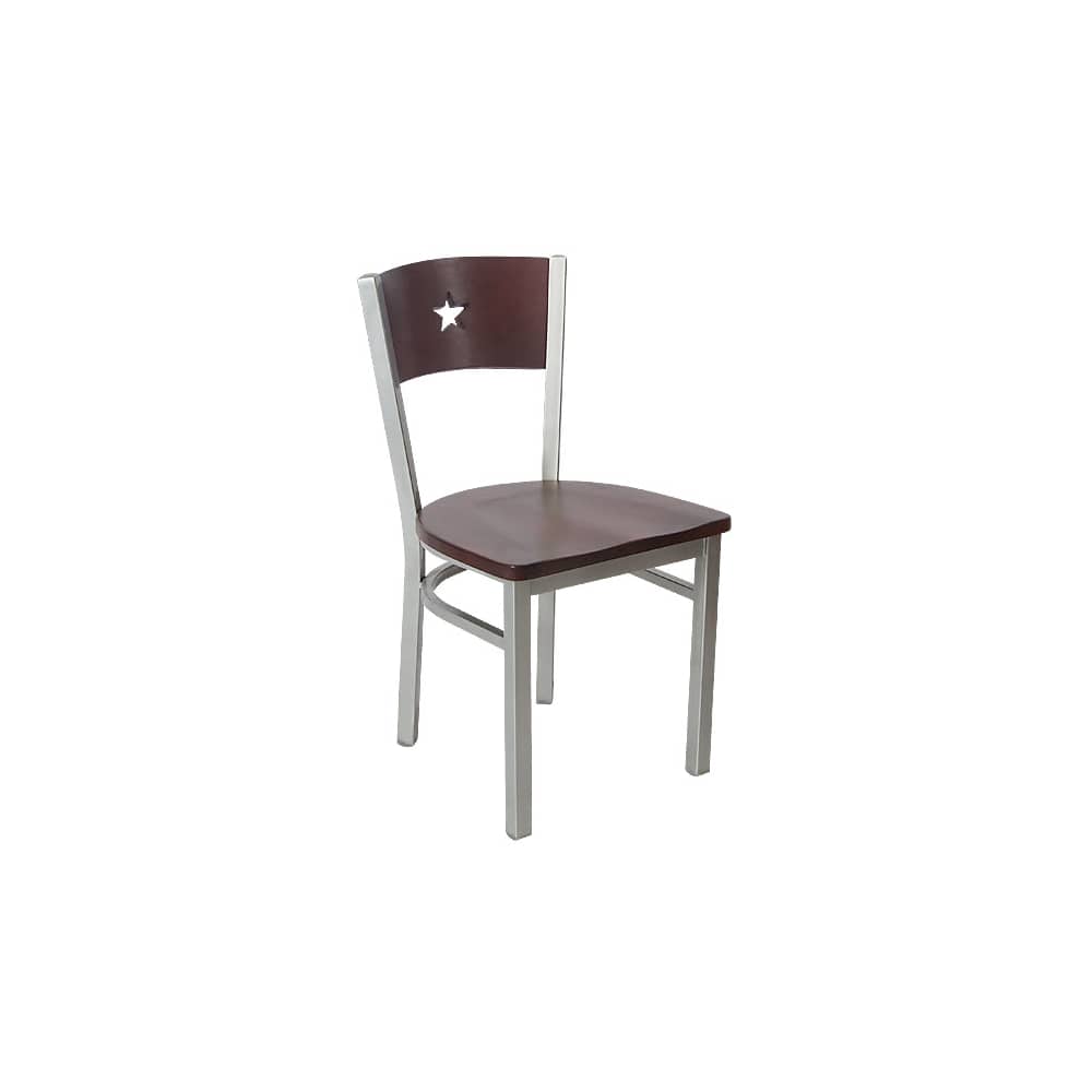 Metal dining chair