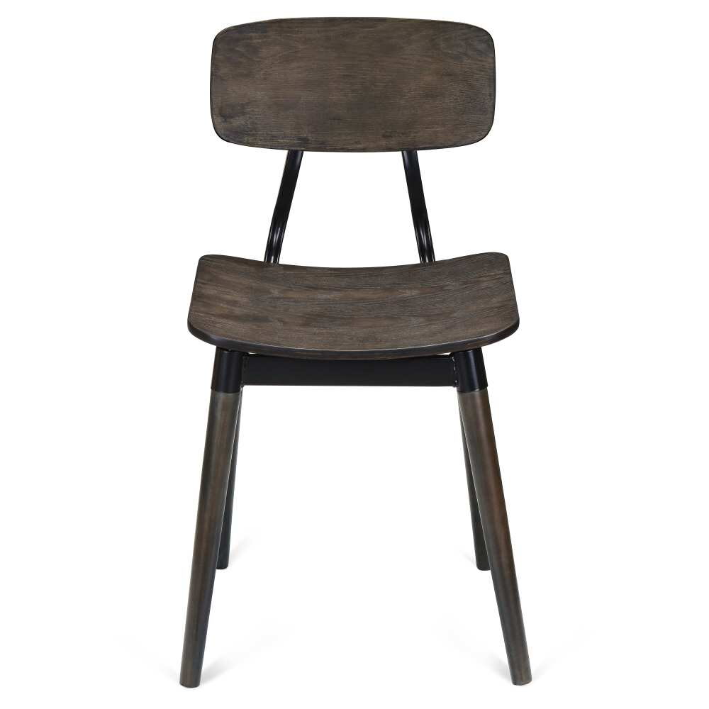 Slate Black Metal Chair