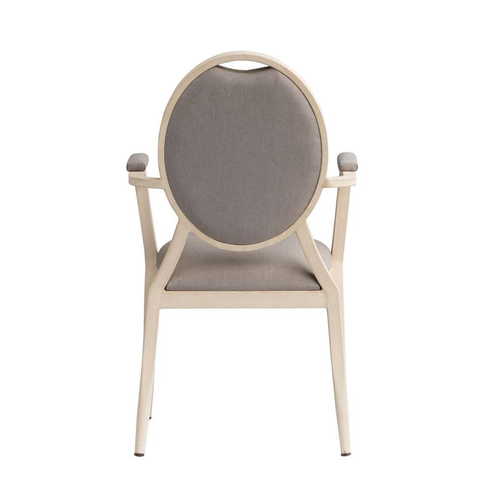 Venus padded aluminum | Armchair