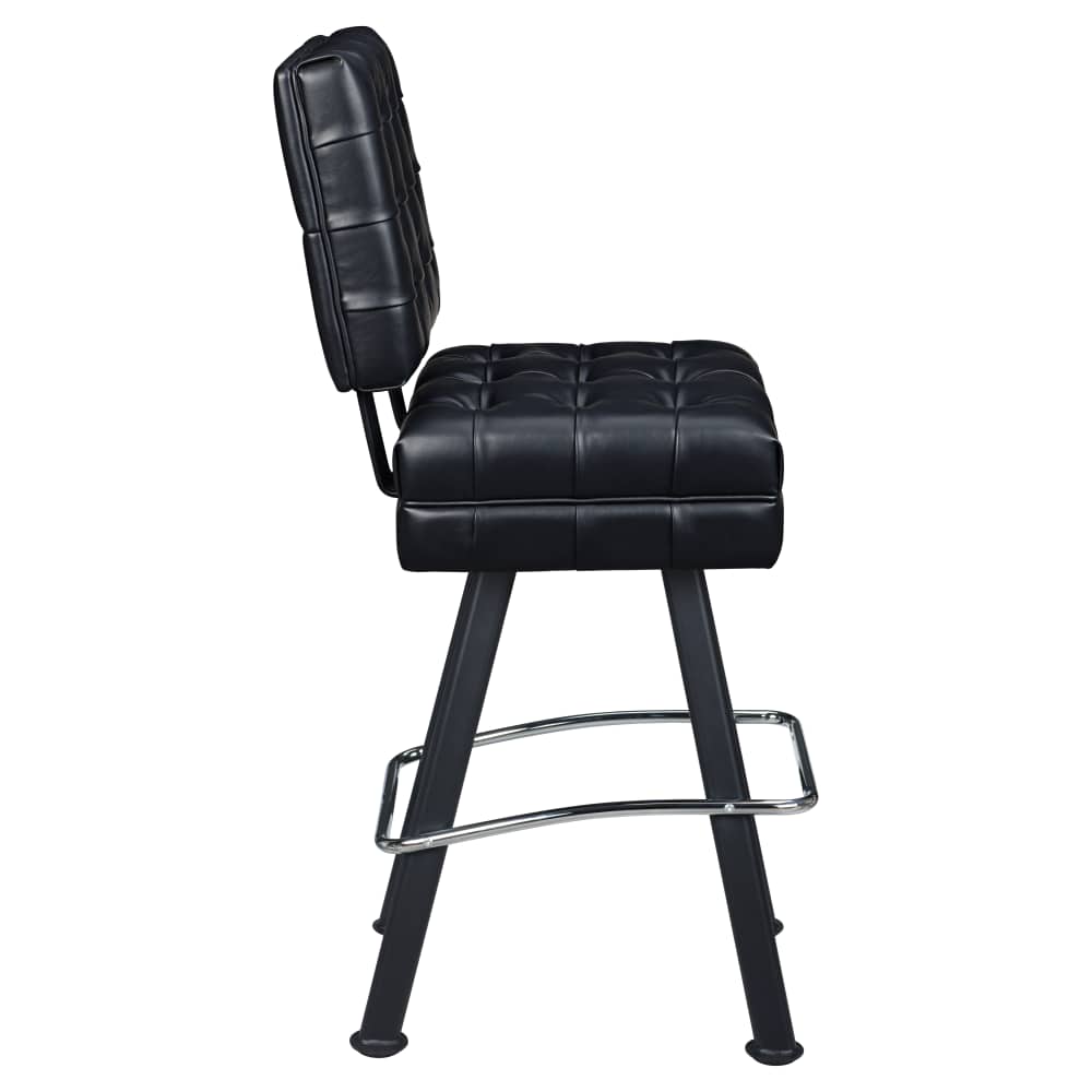 Trionfo tufted Bucket with Arched-Oval frame | Bar stool