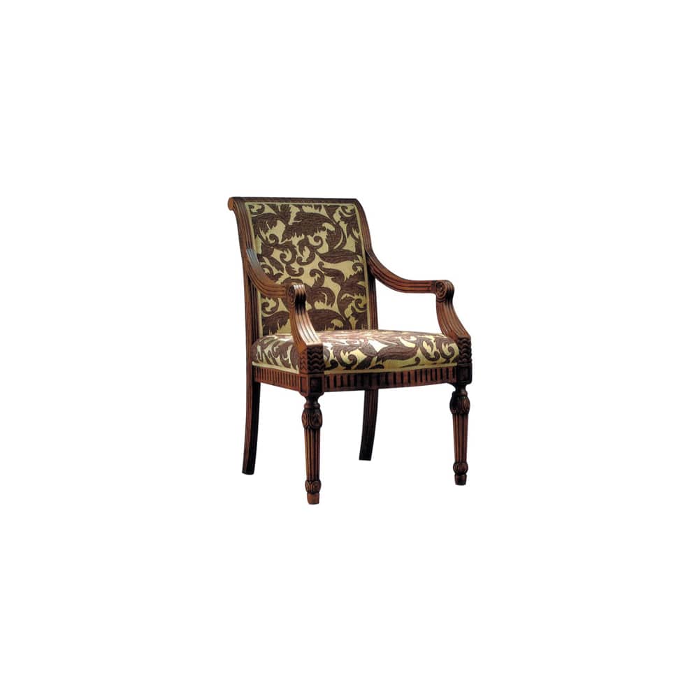 Go-Al Fully upholstered wood | Armchair