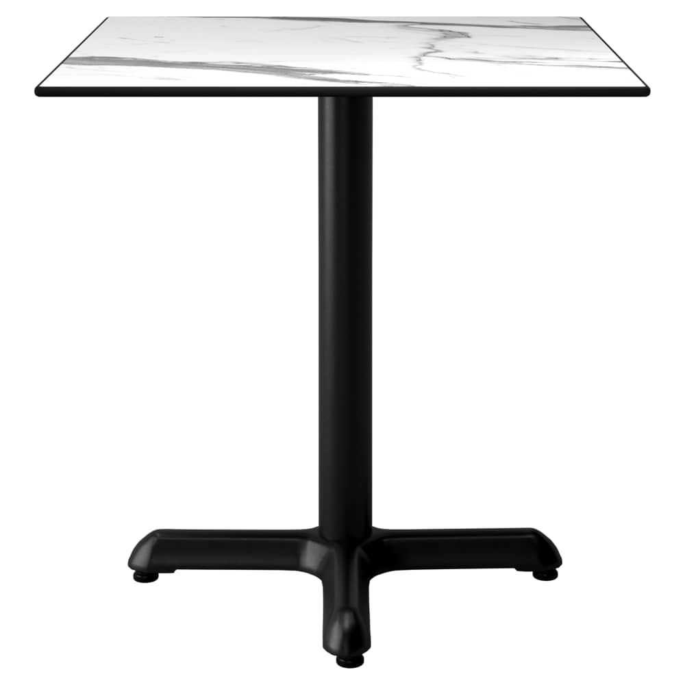 Outdoor resin with Phenolic edge and cast iron base | Dining table