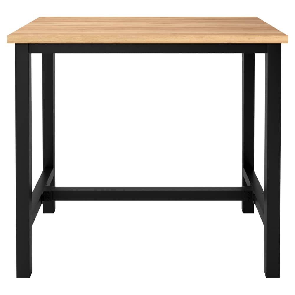 Ottis Bar-Height Table Set in Black Finish