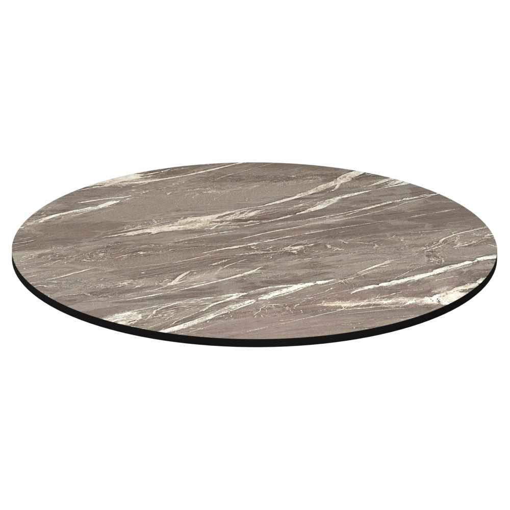 Stone Looking Outdoor Resin Table Top with Phenolic Edge
