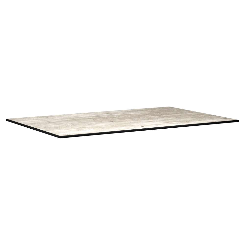 Industrial gray outdoor resin with Phenolic edge | Tabletop