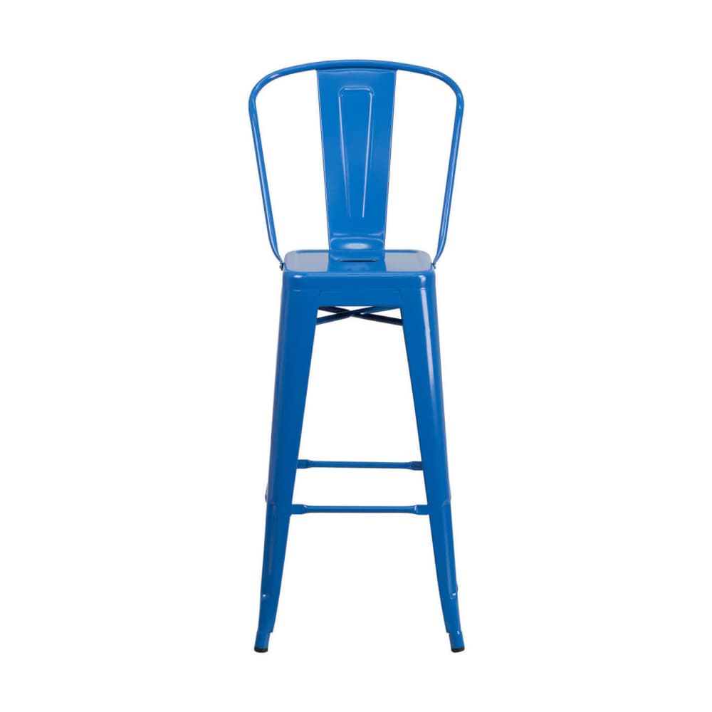 Metal bar stool