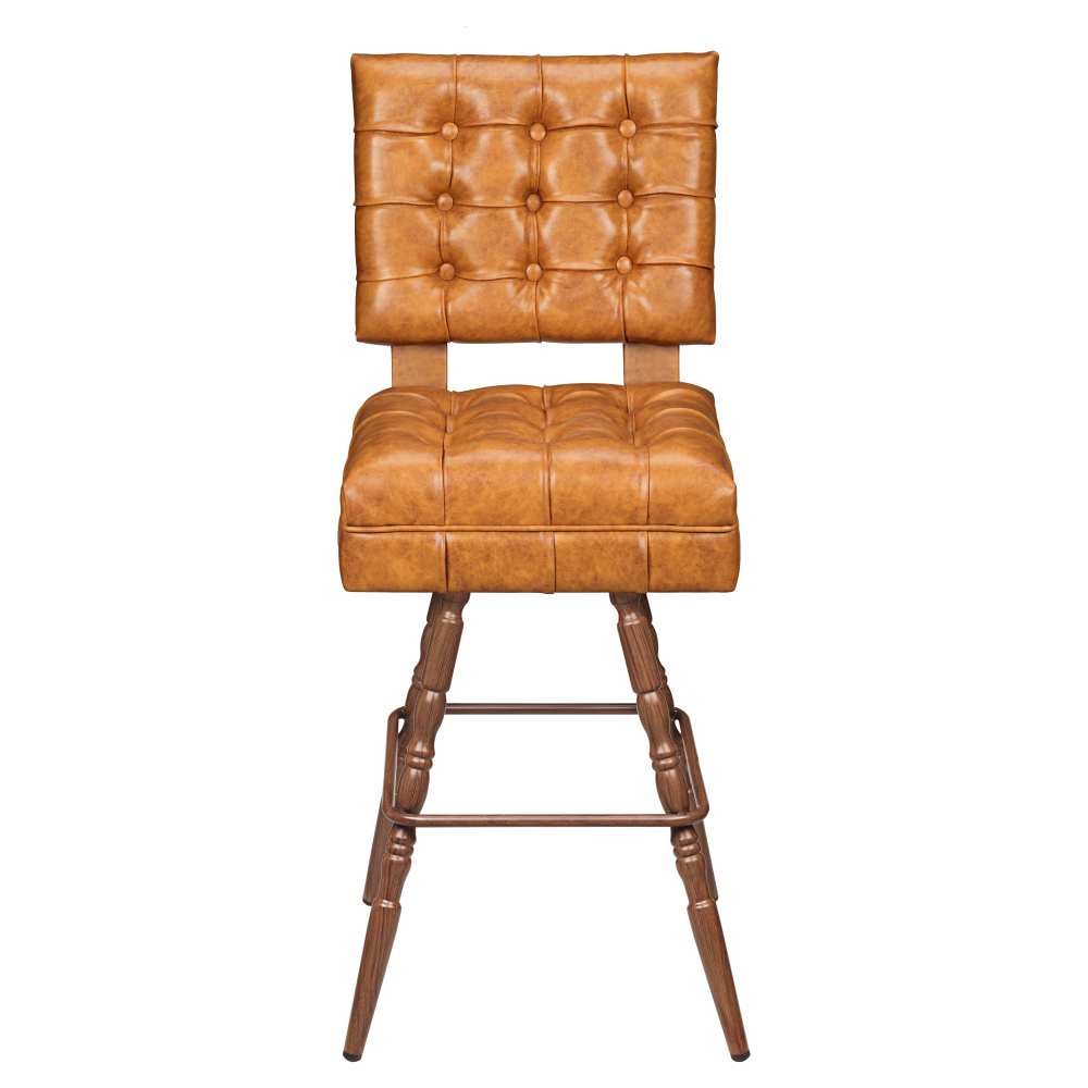 Trionfo tufted Bucket with Vintage frame | Bar stool