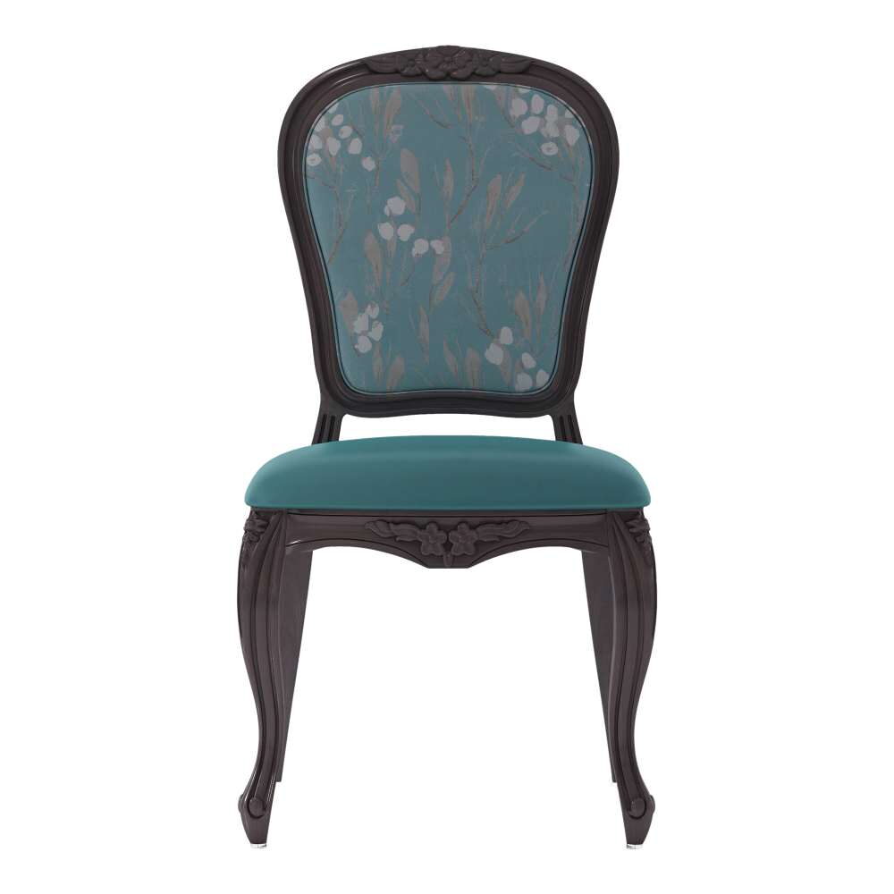Cecile Lounge Style Upholstered Aluminum Chair
