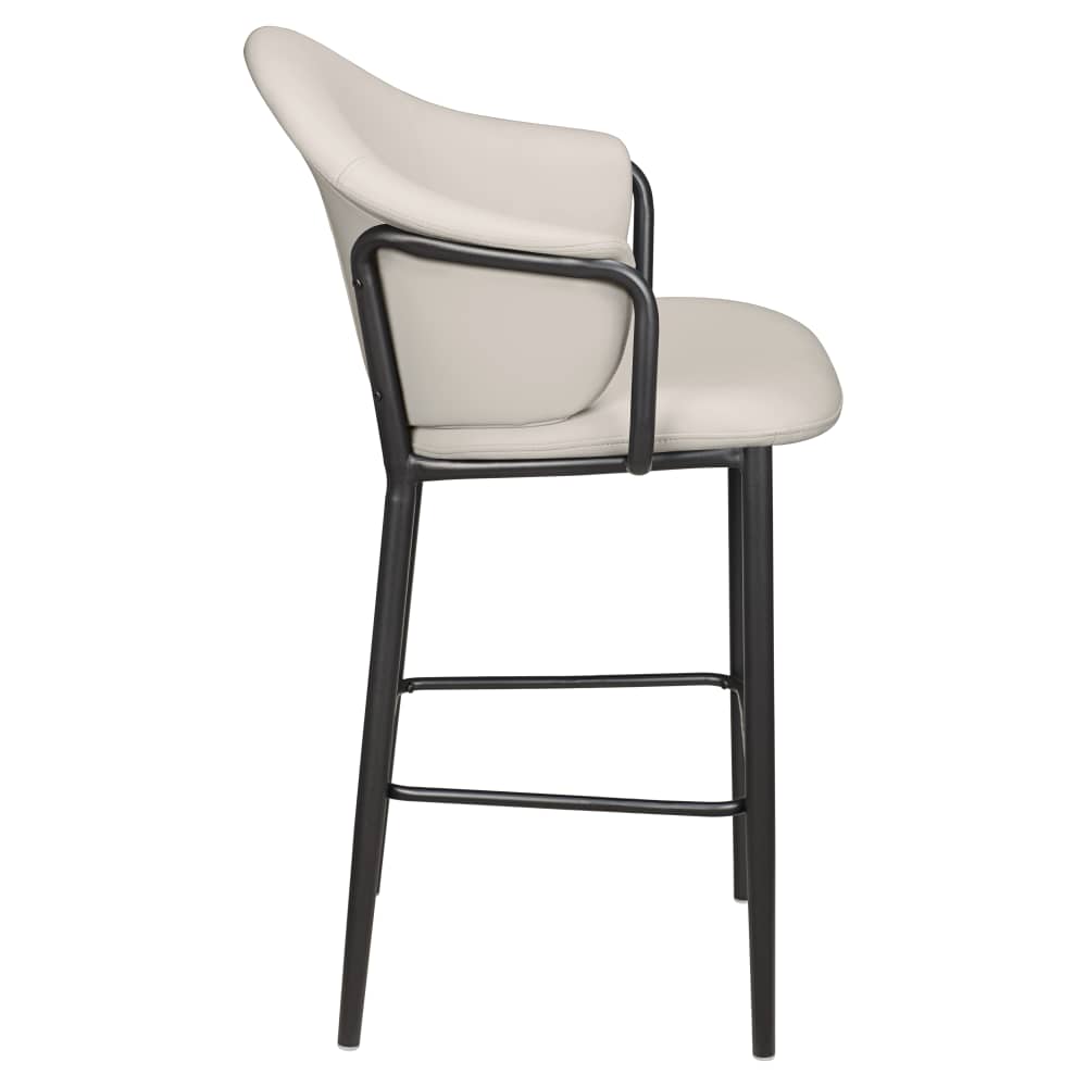 Kova metal with arms | Bar stool