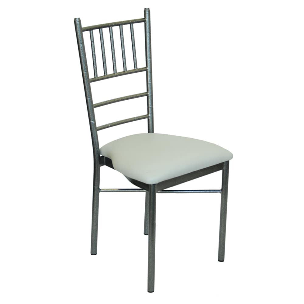 Silver vein metal Chiavari | Dining chair