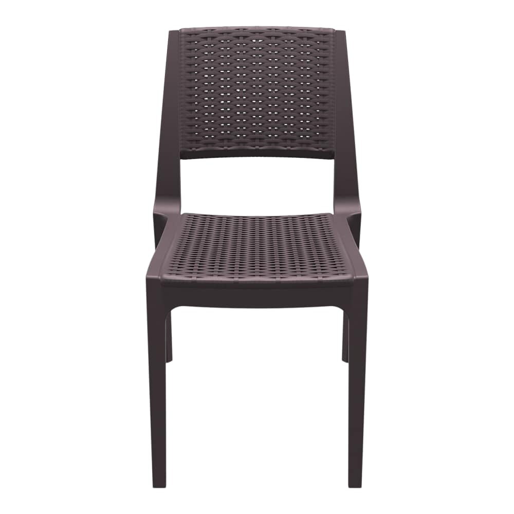 Selina Wicker Look Resin Patio Chair