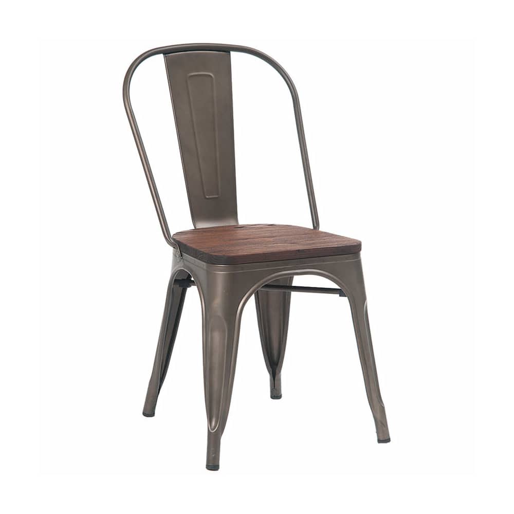 Metal dining chair