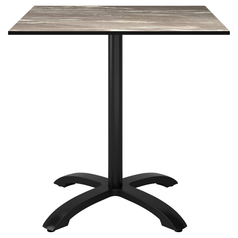 Outdoor resin with Phenolic edge and aluminum base | Dining table