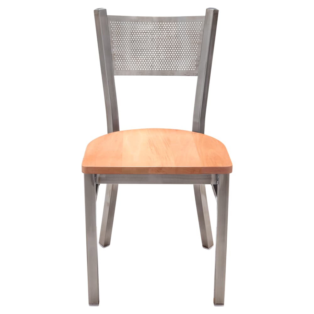 Clear Coat Checker back metal | Dining chair