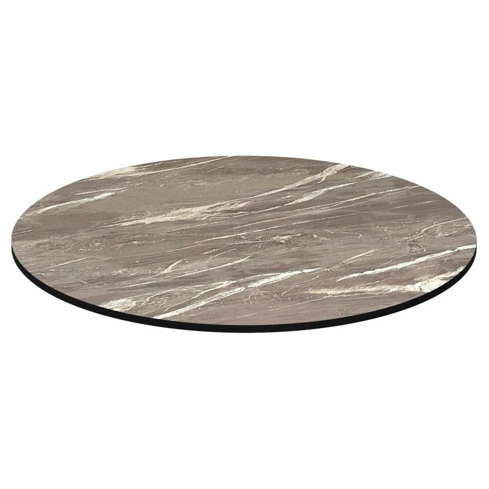 Stone Looking outdoor resin with Phenolic edge | Tabletop