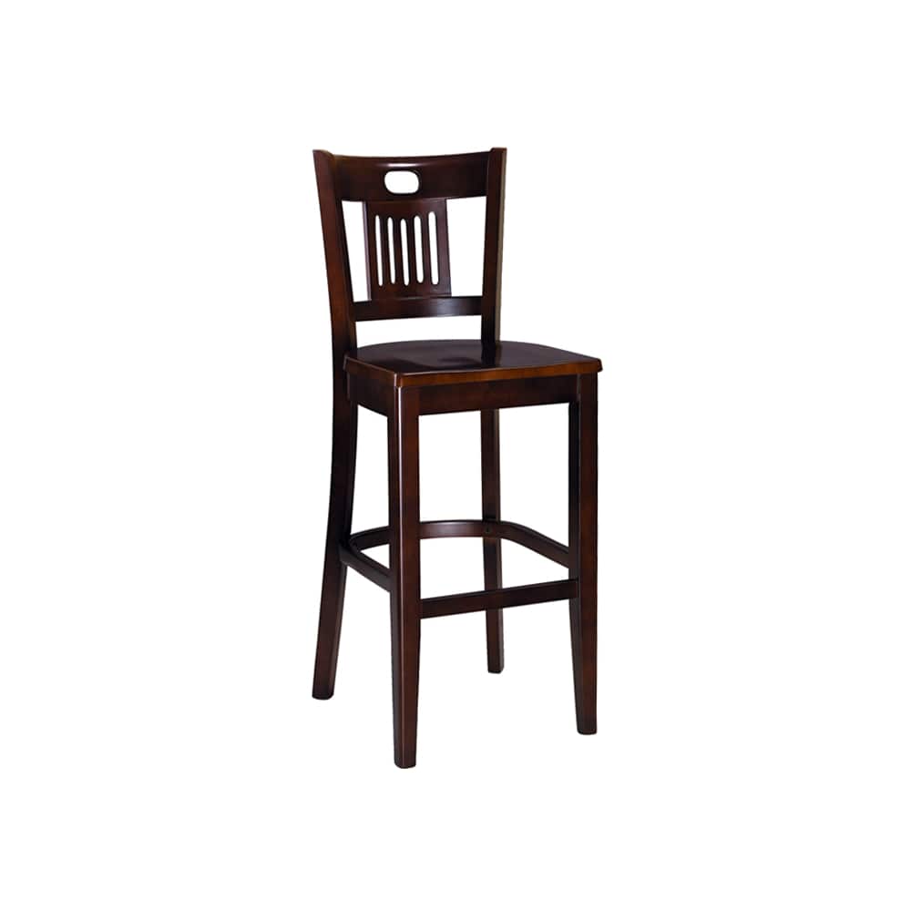 Wood bar stool