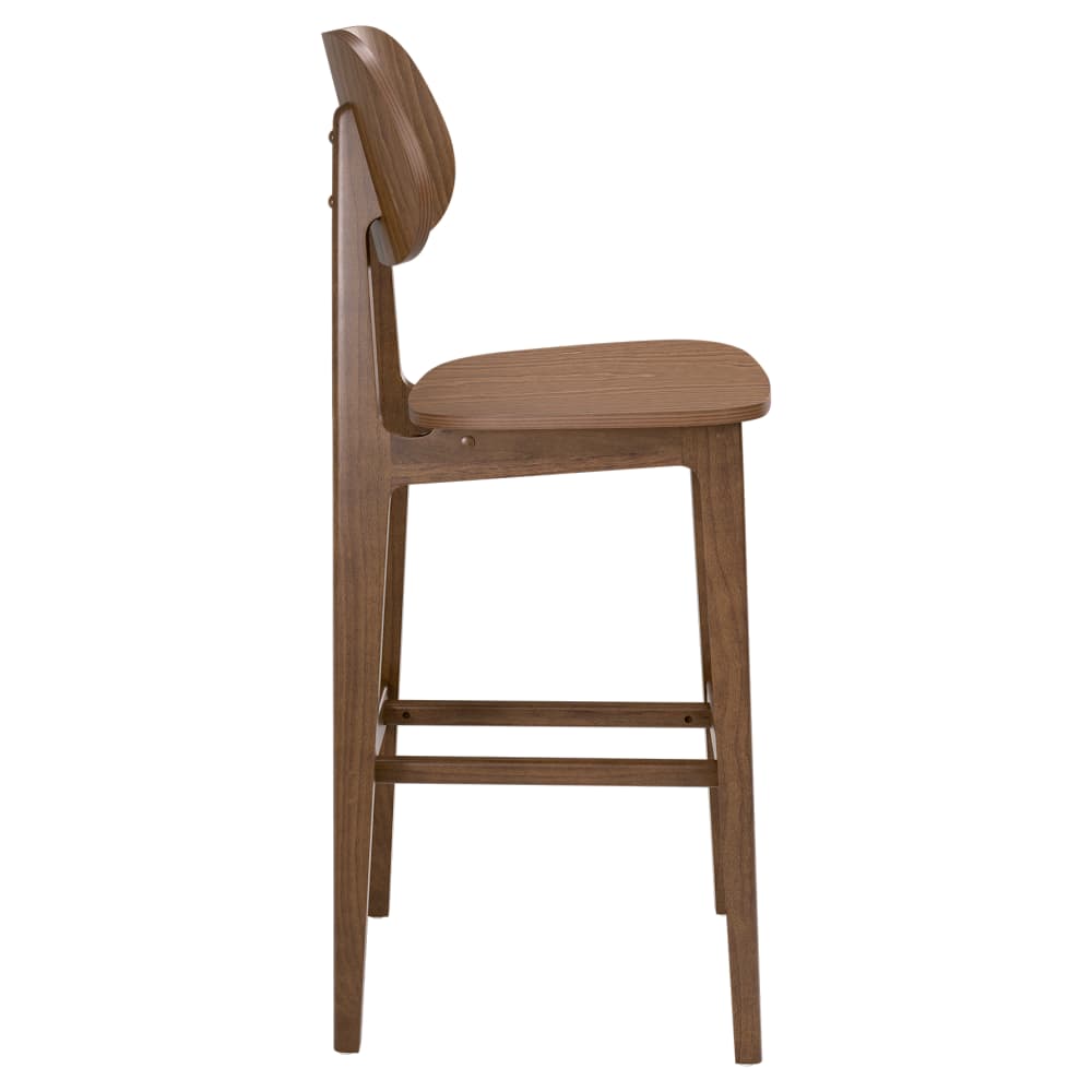 Wood bar stool