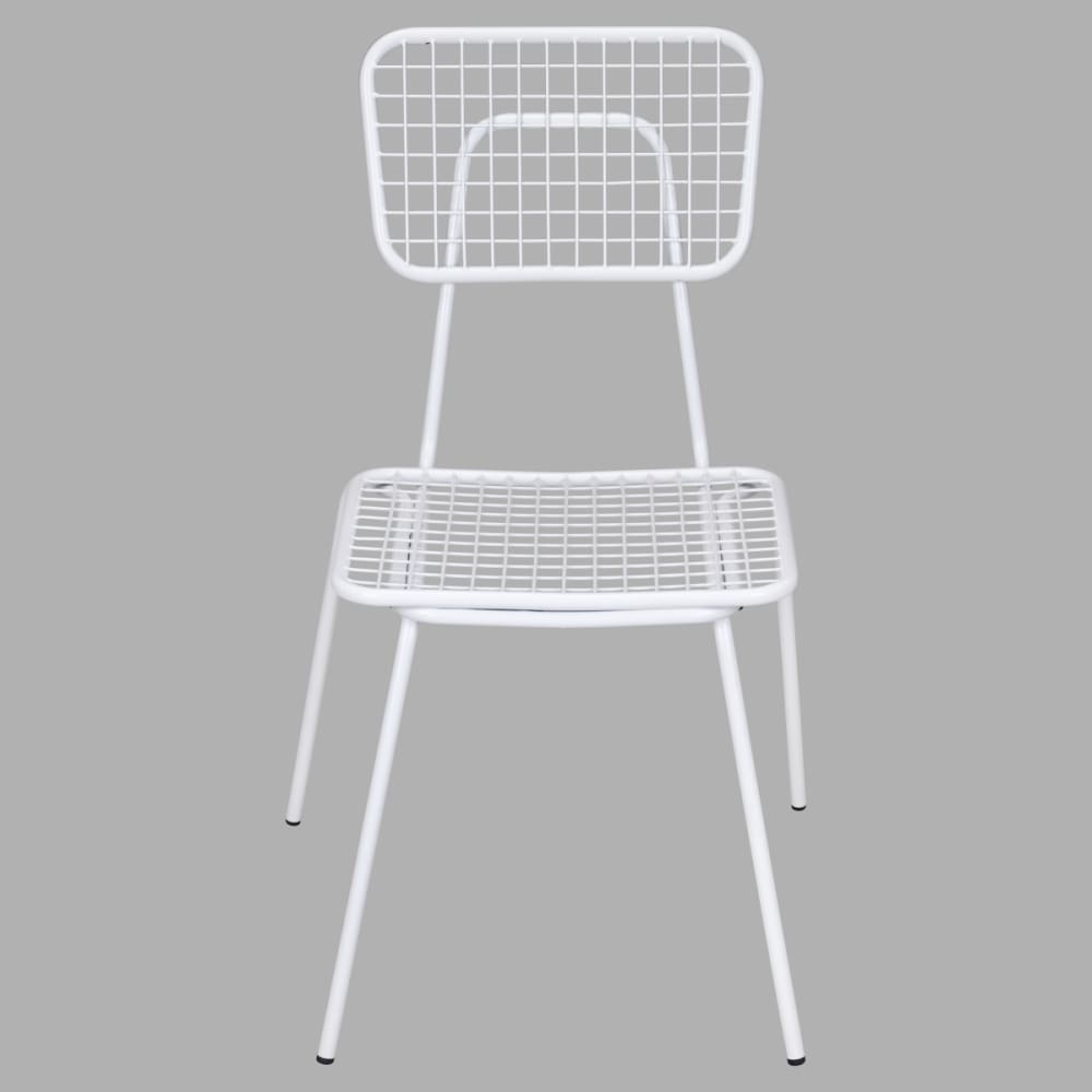 White Ollie outdoor | Dining chair