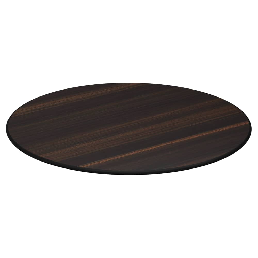 Dark walnut outdoor resin with Phenolic edge | Tabletop