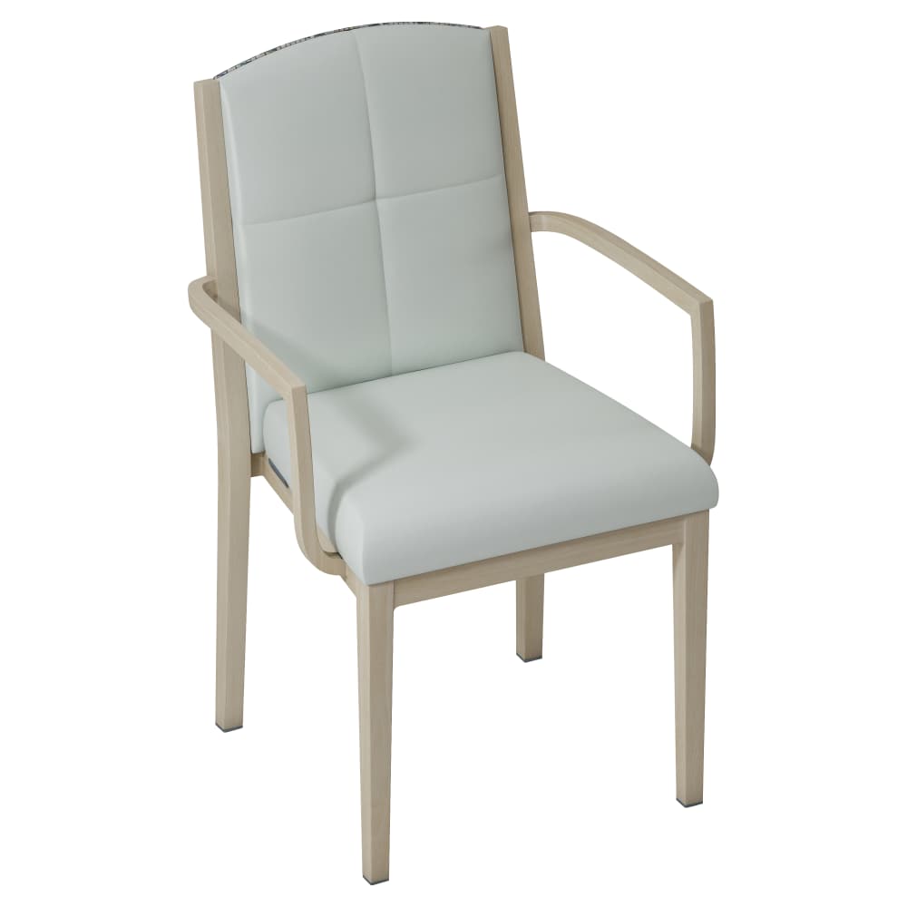 Rivera padded aluminum | Armchair