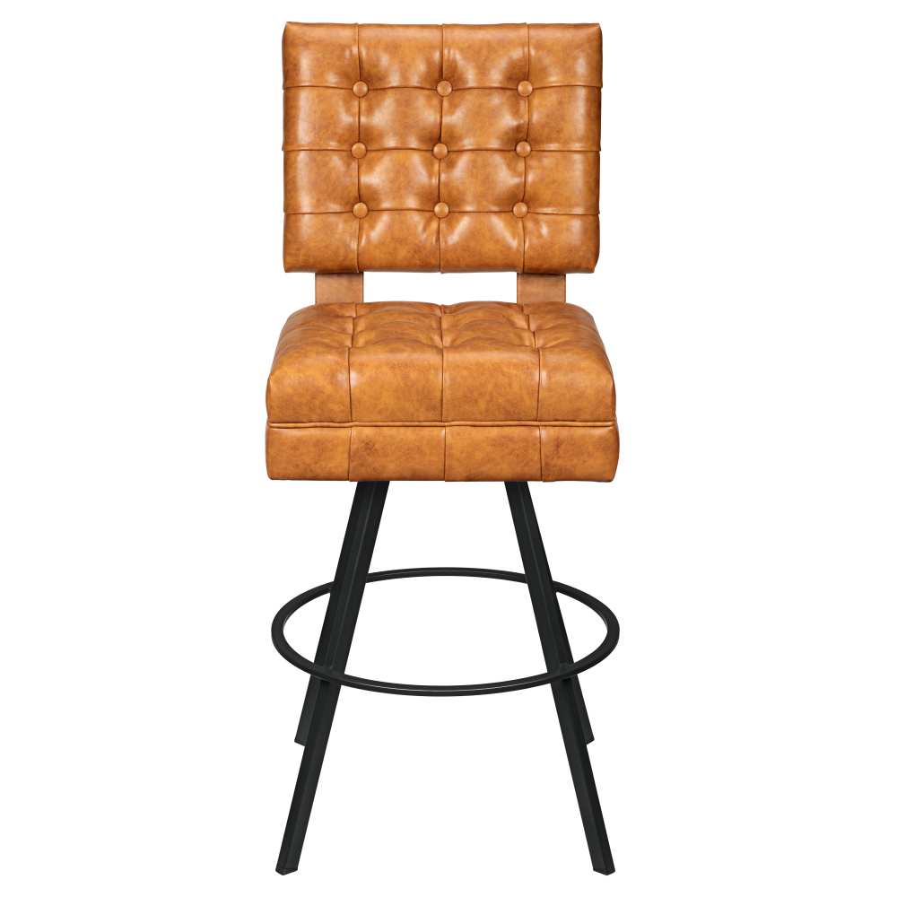 Tufted bar stool