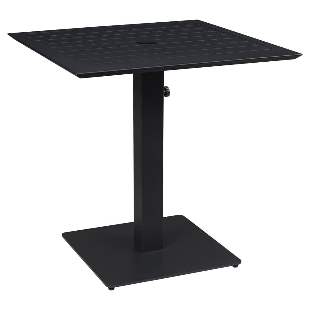 Carlo Outdoor Umbrella Table Base in Black, Standard Height