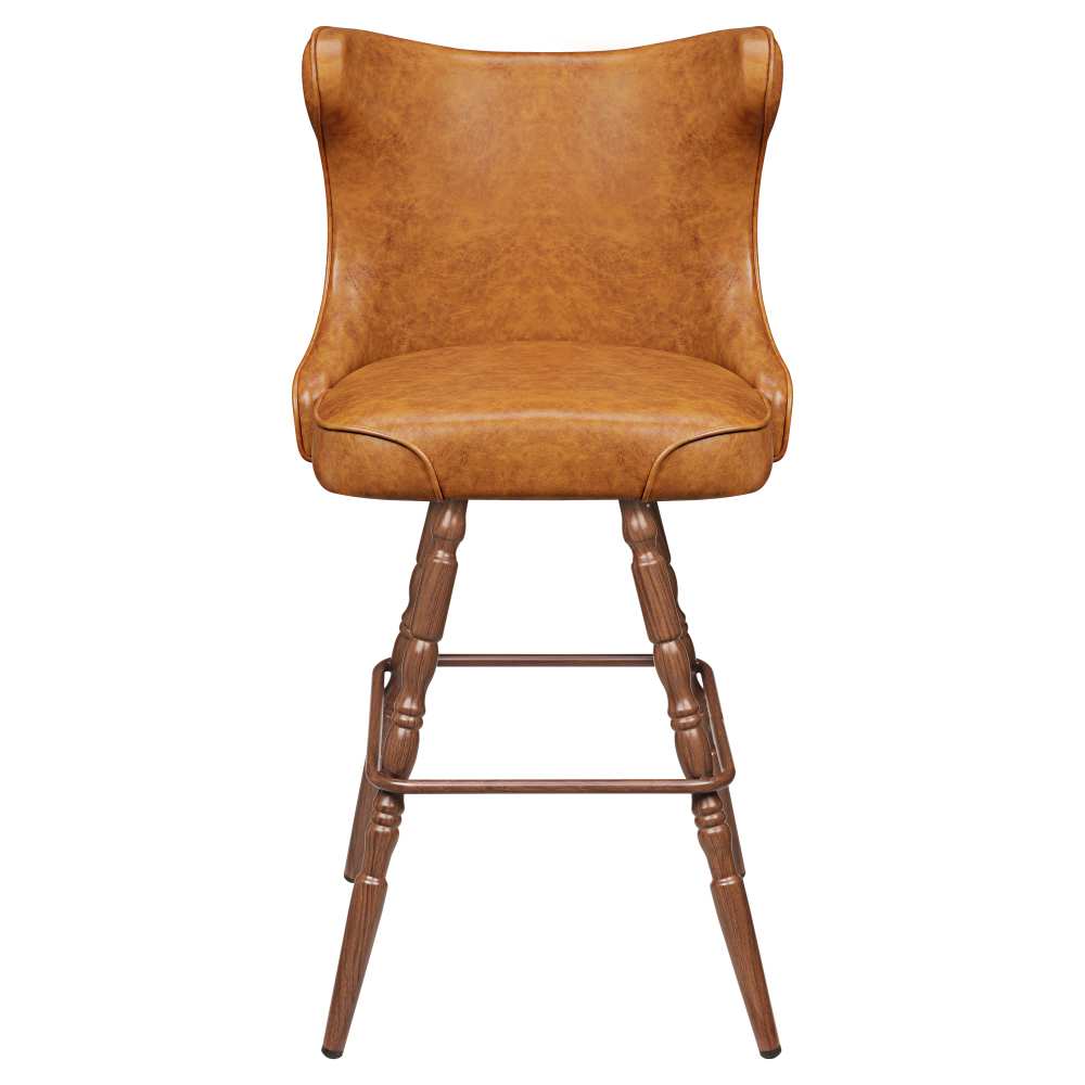 Darlo Bucket swivel with Vintage frame | Bar stool