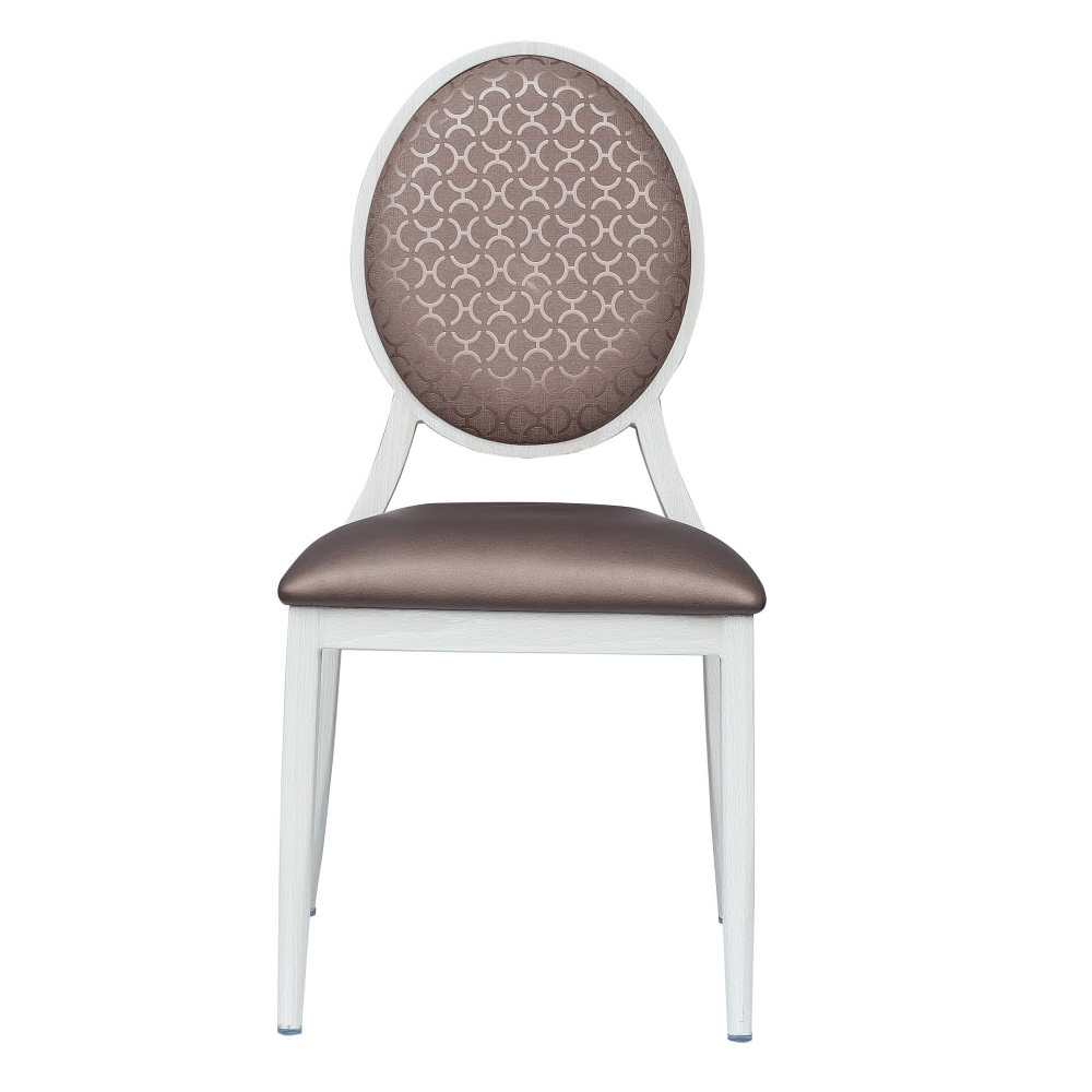 Deco Lotus back aluminum | Dining chair