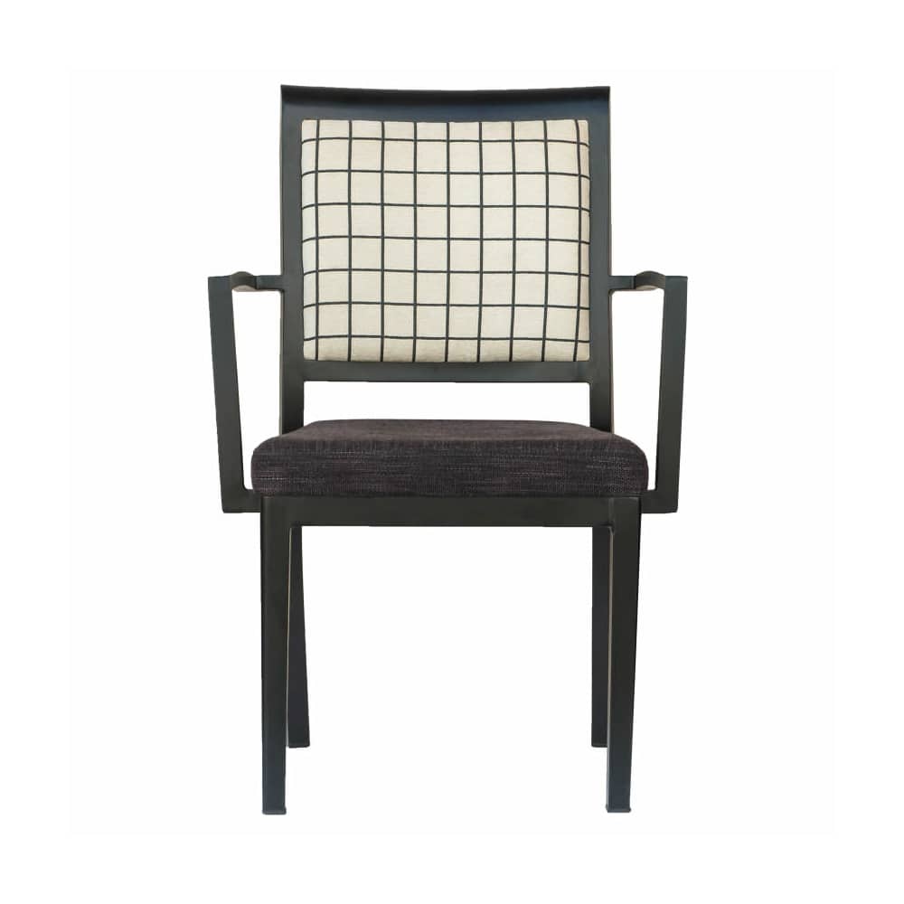 Gifford wood Grain aluminum | Armchair
