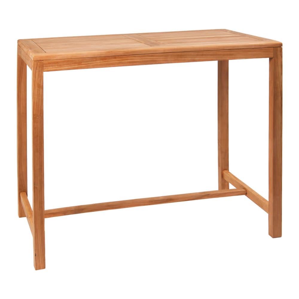 Teak wood outdoor, bar-height | Bar table