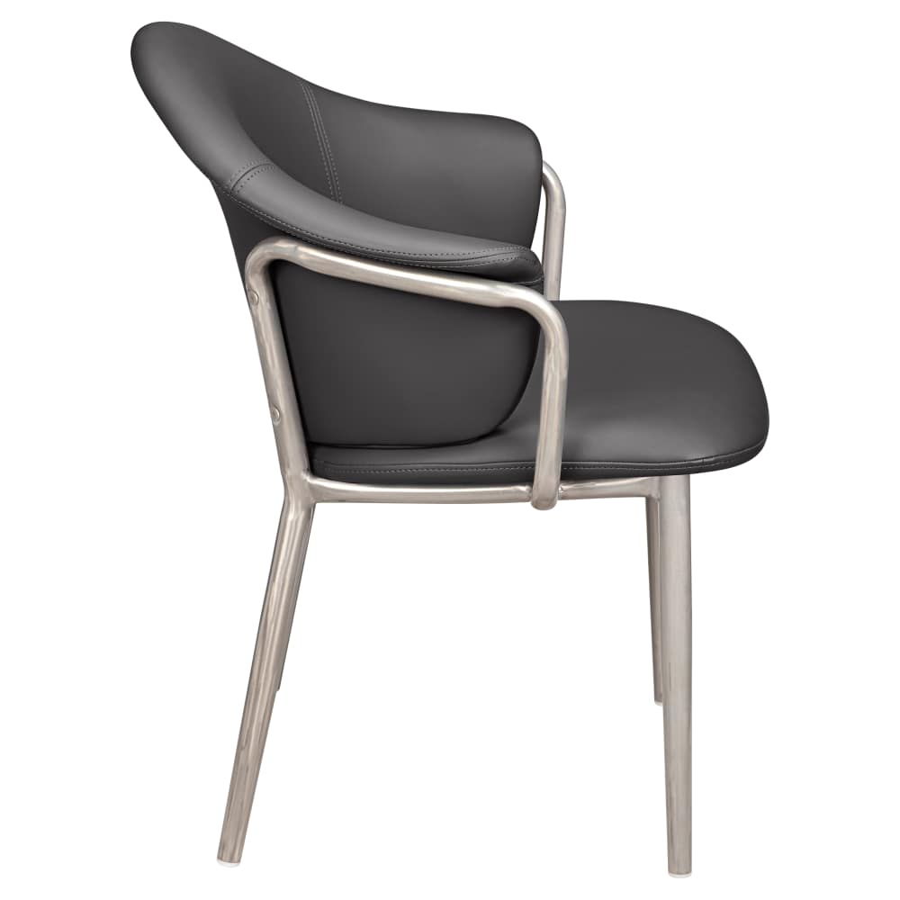 Metal dining chair
