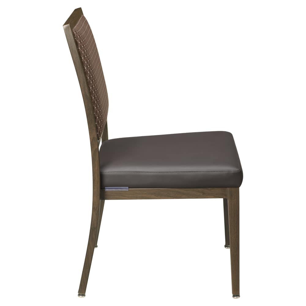 Aluminum dining chair