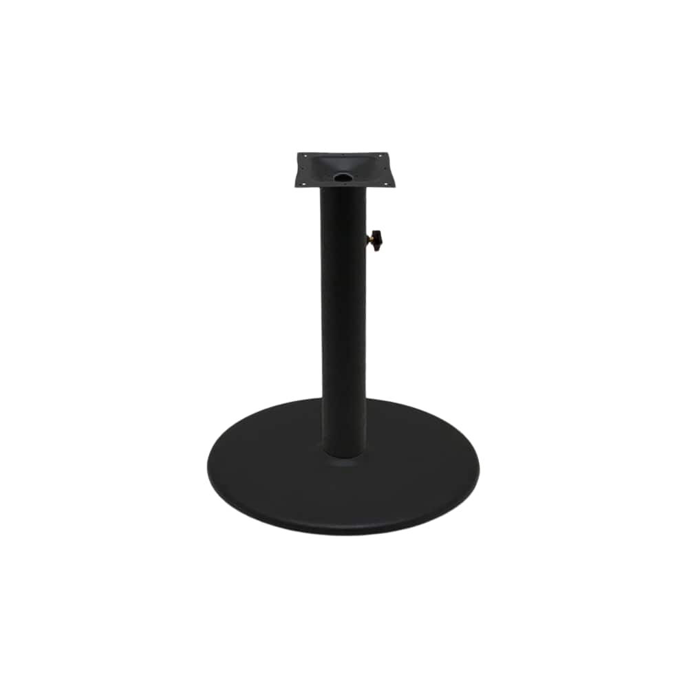 Round Outdoor Table-Umbrella Table Base, Standard Height