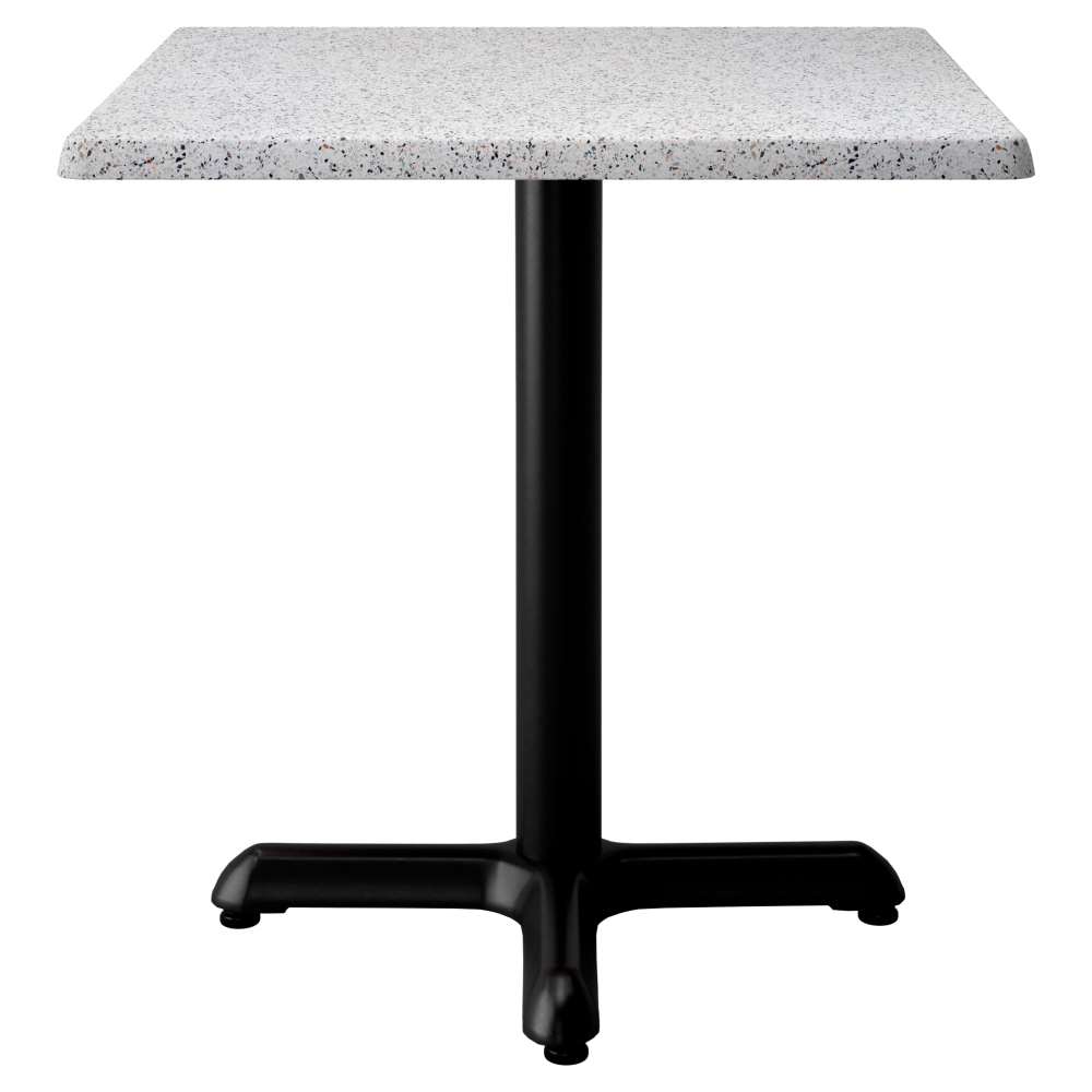 Resin with cast iron base | Dining table