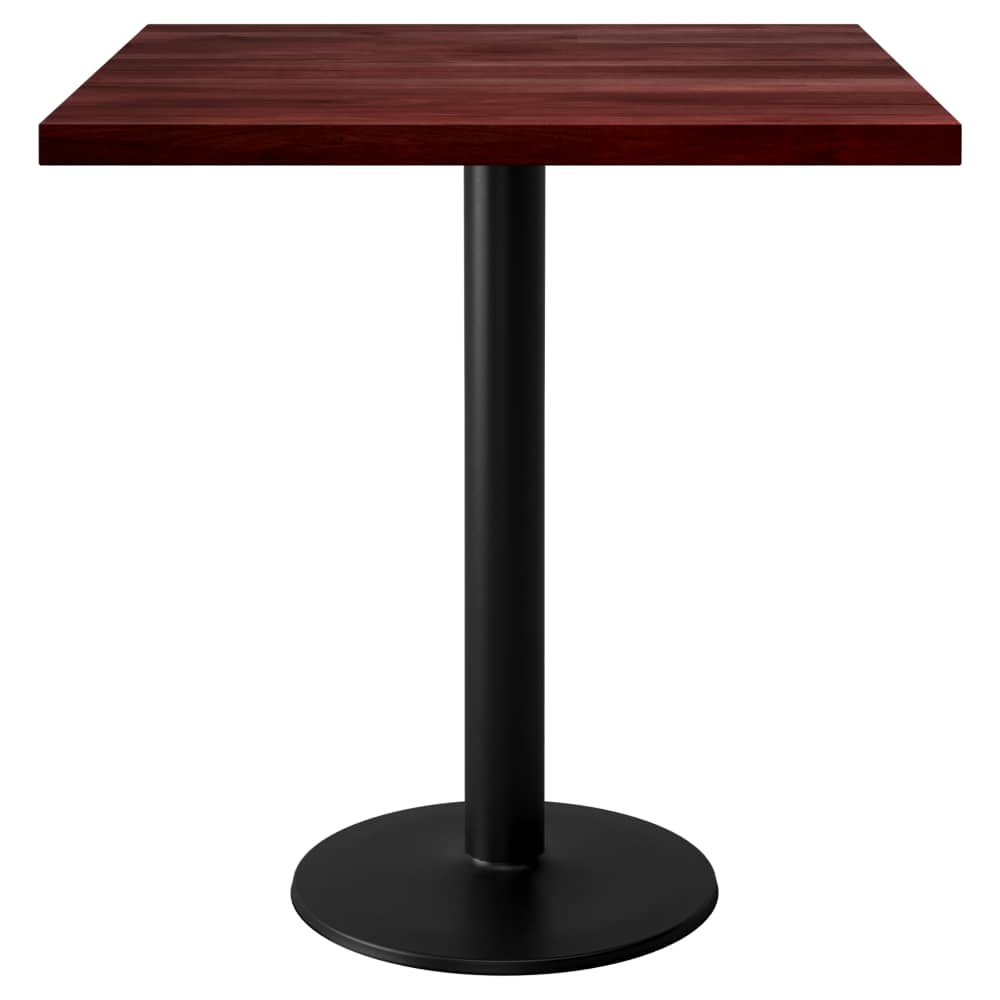 Block grain wood dining table