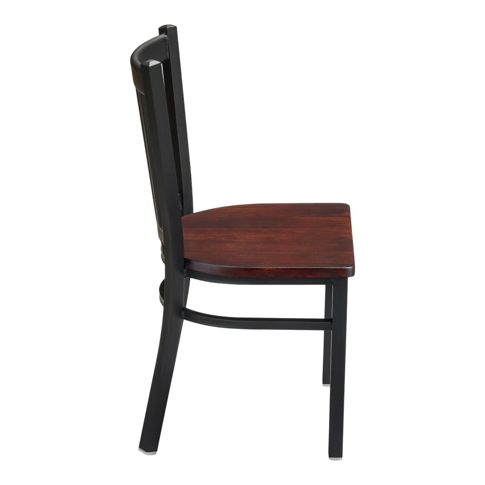 Metal Vertical Slat Chair