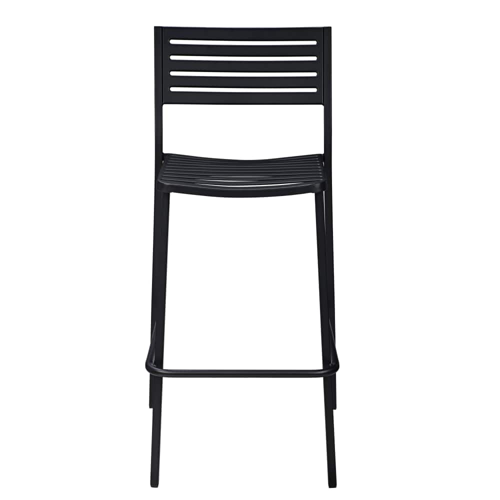 Ella outdoor in black | Bar stool